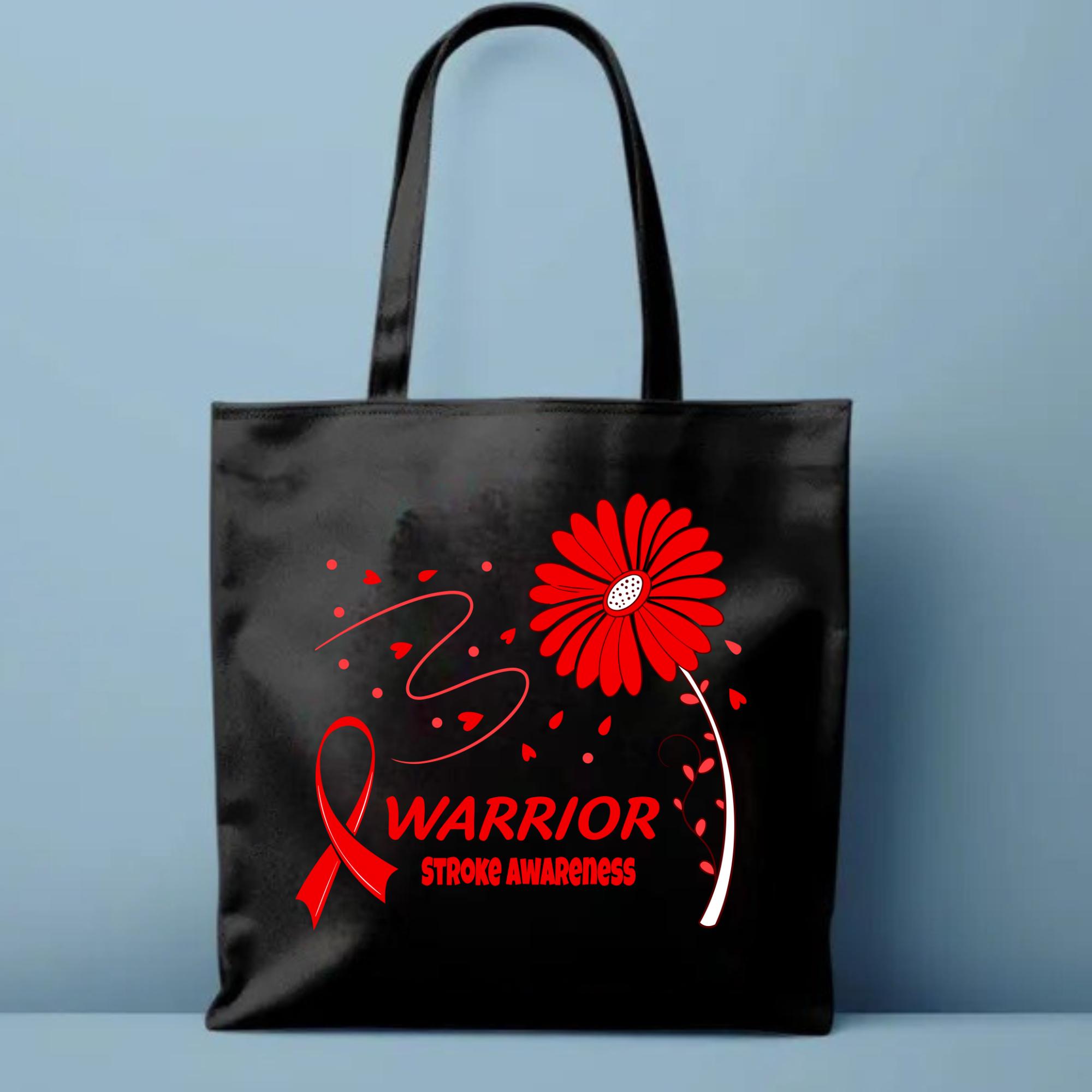 Stroke Awareness PNG SVG Bundle | Red Ribbon Survivor Warrior Support ...