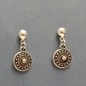 Olga - Small Traditional Norwegian Viking Style Earrings
