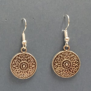 Orla - Traditional Norwegian Viking Style  Earrings