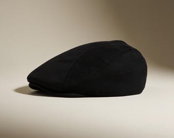 Vintage Suede Newsboy Cap, Unisex Beret Hat, Autumn Winter Flat Visor Cap, Retro Ivy Cabbie Hat for Men & Women