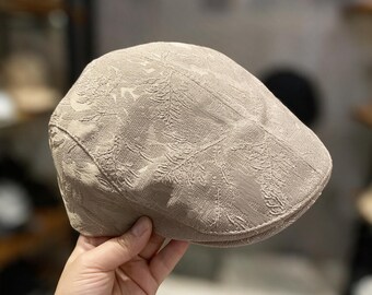 Retro Painter Beret Hat Newsboy Cap Unisex Adjustable Vintage Beret Spring Summer Outdoor Hat Fashionable Casual Cap Women Men