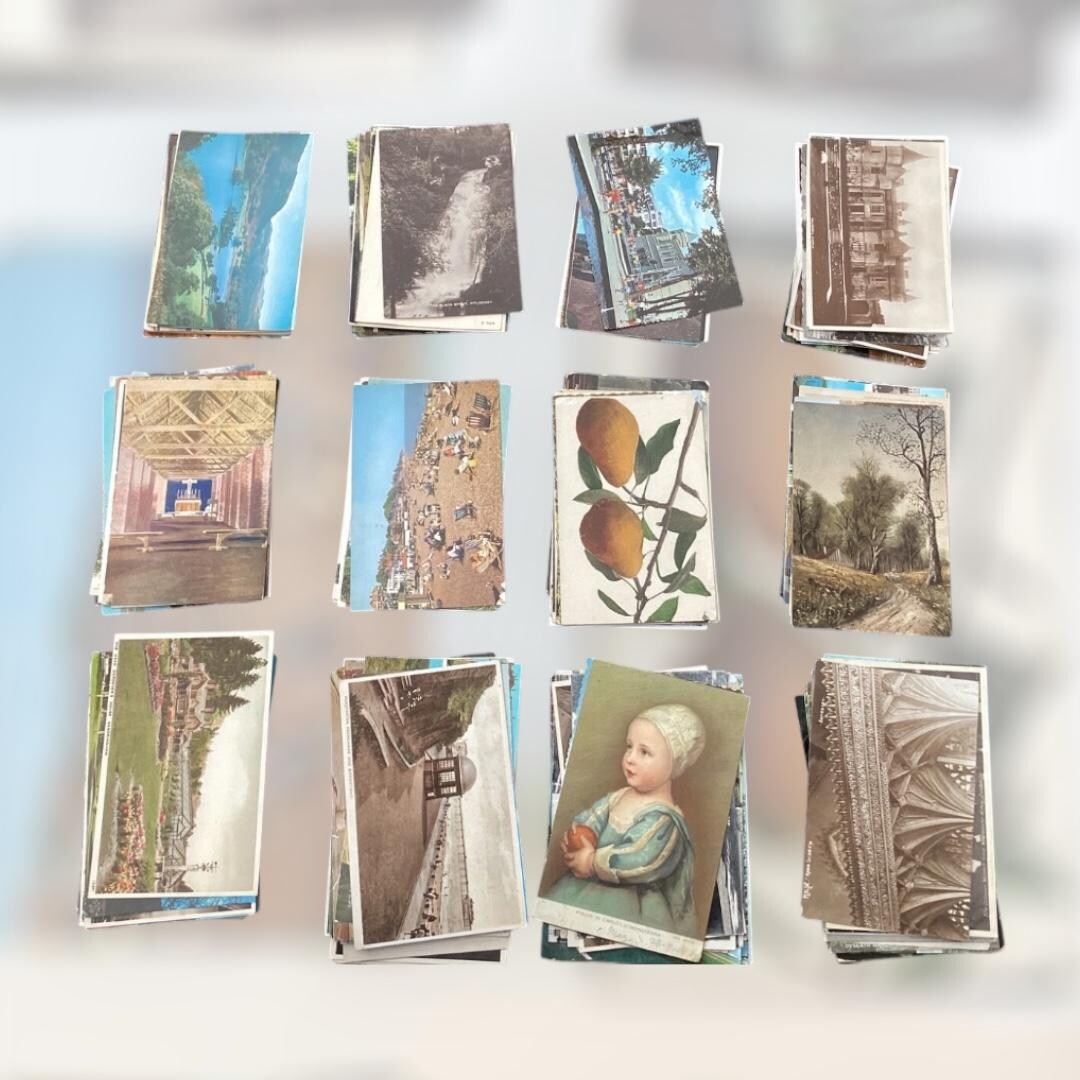 Pre Sorted Postcards Example 10 Collectible Postcards | Pre & Post War | Vintage - Etsy