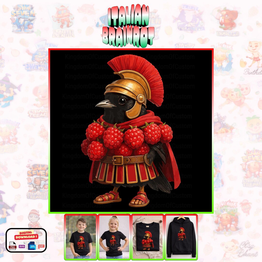 Roman Raven Italian Brainrot Raven Roman Soldier Clipart, Funny Crow Warrior (png ...
