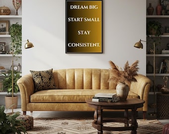 Matte Paper Inspirational Wall Art – Sustainable Home Decor