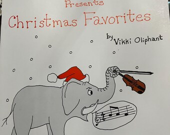 Elephant Notes presenta sus canciones favoritas de Navidad: 6 canciones de violín con código de colores, villancicos para violín I y violín II.