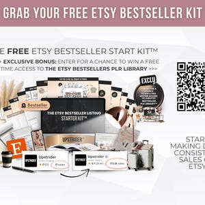 Kit Inicial para Produtos Digitais com Direitos de Marca Própria, Guias PLR para Vender Produtos Digitais no Etsy, Modelo Editável de Como Vender, eBook, Guia imagem 13
