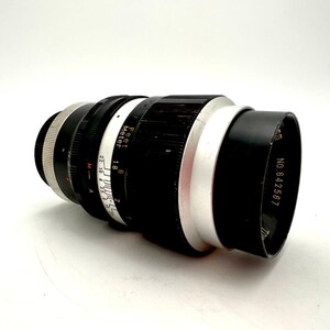 Objectif vintage Tokina Tele-Auto 135 mm f/3,5 à mise au point manuelle vintage avec étui image 7
