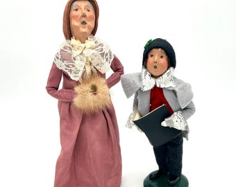 Vintage Byers Choice Ltd Carolers 1994 1995 Victorian Series Christmas Carolers