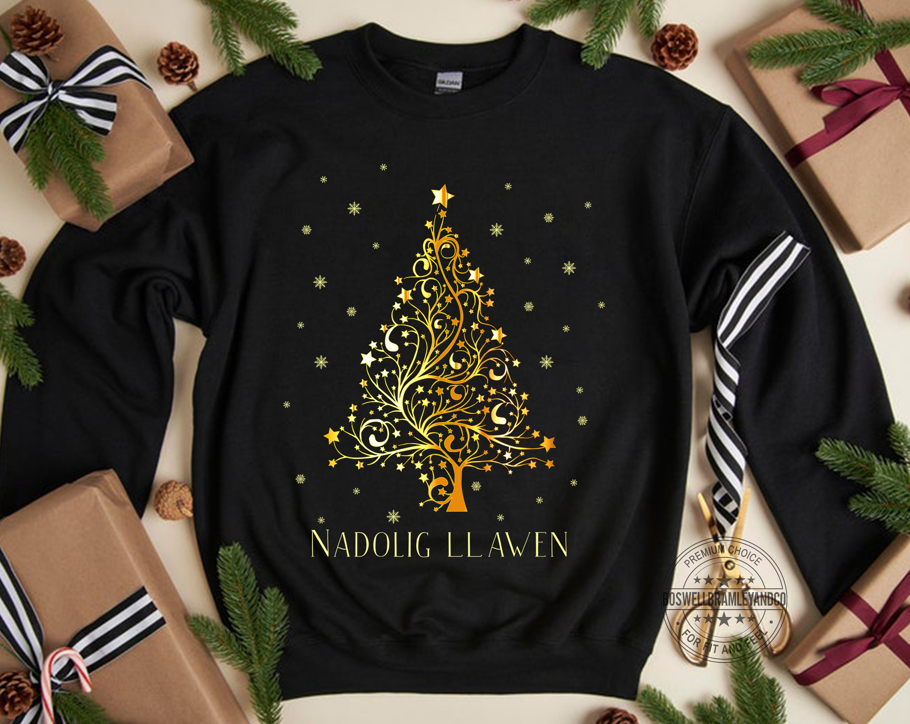 gym ugly christmas sweater