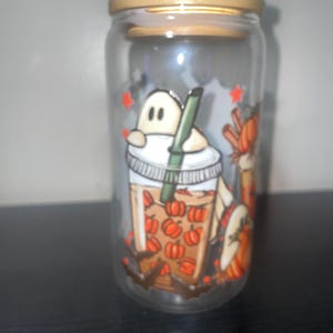 Spooky fall themed cup!