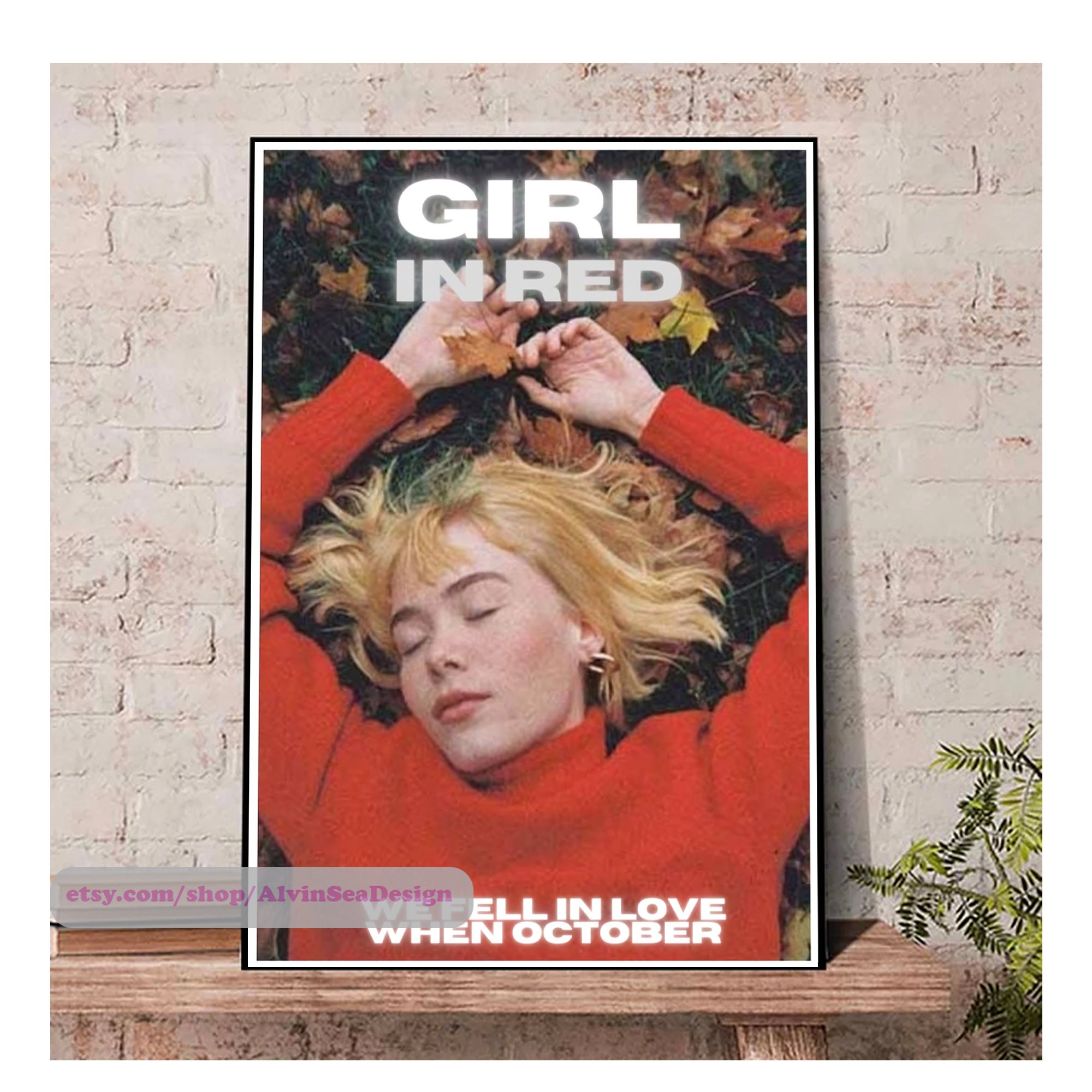 Discover Girl In Red We Fell In Love Im Oktober Album Poster