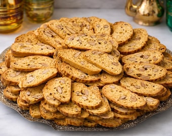 Authentic Moroccan Fekkas Cookies Handmade Almond & Sesame Biscotti – Traditional Homemade Sweets – Shipped from Morocco