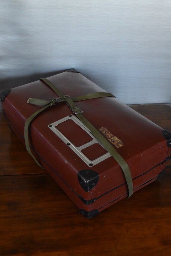 Vintage Brown Suitcase ~ Vintage Mailing Box ~ Vi… - image 2