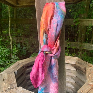 Play Silk, Rainbow Silk, Tent, Waldorf Silk, Mat, Play House, Waldorf Toy, Eco friendly toy, Montessori, Canopy, Frame silk image 7