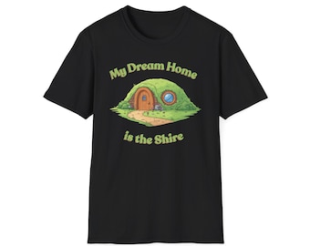 La mia casa da sogno è la Contea, maglietta, camicia, casual, unisex