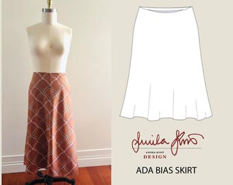 Ada Bias Skirt