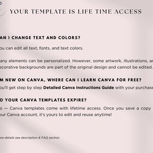 Set di inviti di nozze moderni / Modello Canva modificabile immagine 19
