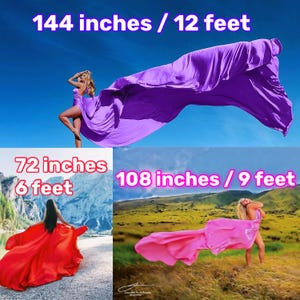 Gold Flying Dress | Extra Long Train for Photoshoots | Photoshoot Dress|Flying dress image 20