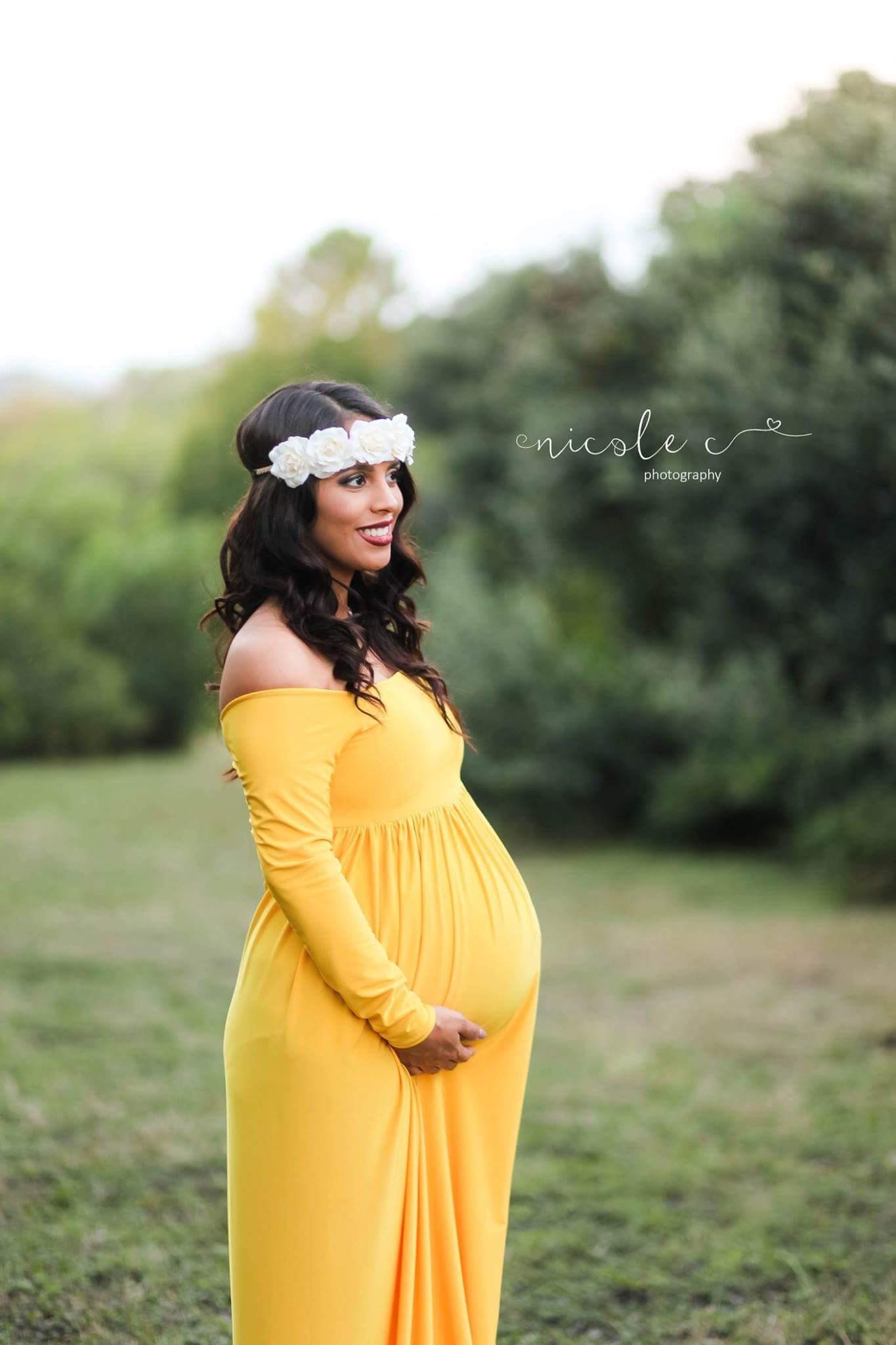 Yellow Maternity Dress - Etsy