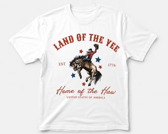 Camiseta PNG do 4 de Julho | Arte para o Dia da Independência dos EUA | Estampa para Camiseta, Caneca, Boné, Chaveiro | Download de PDF para Sublimação