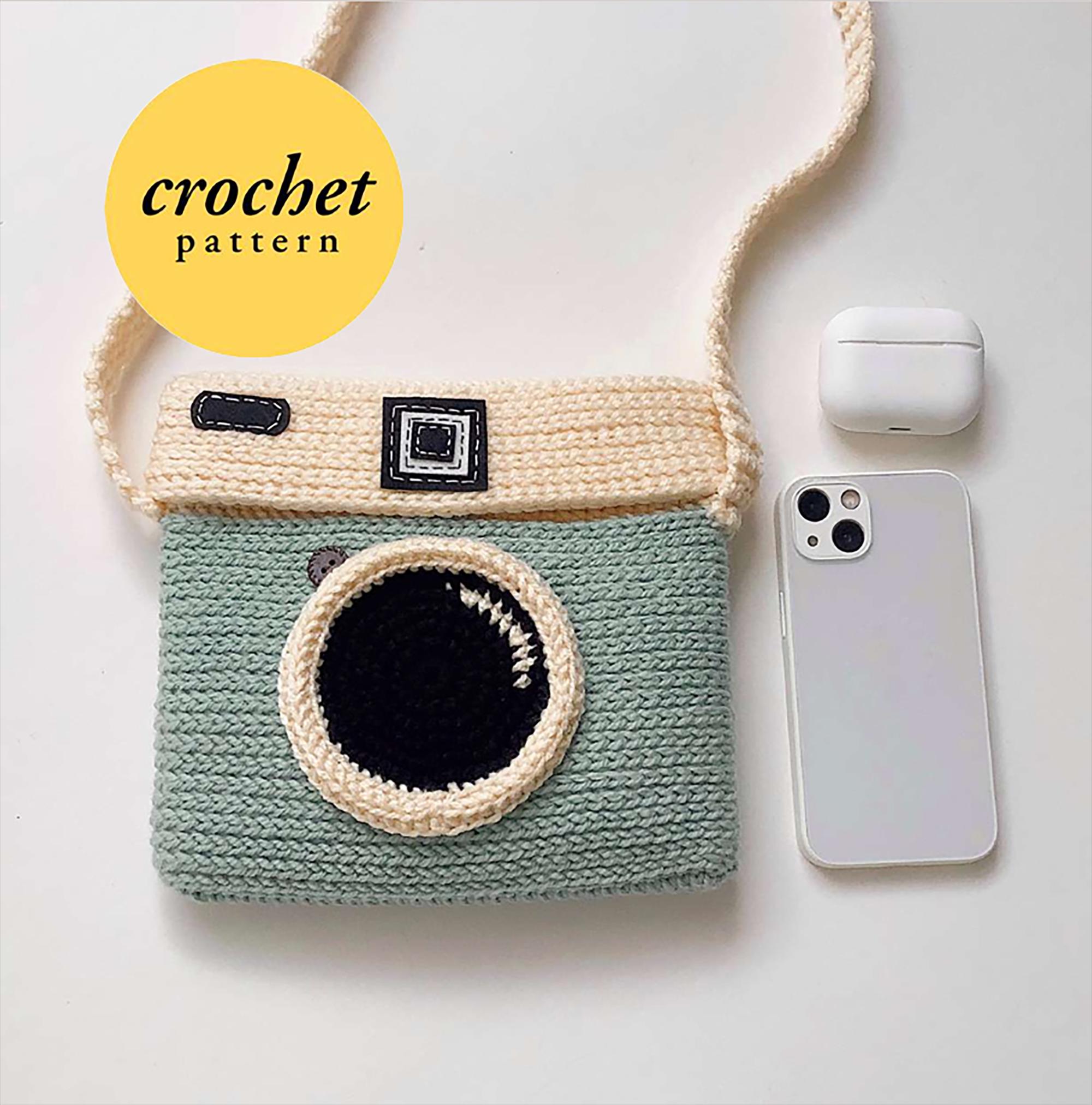 Crochet Camera Bag