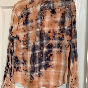 Hand bleached flannel