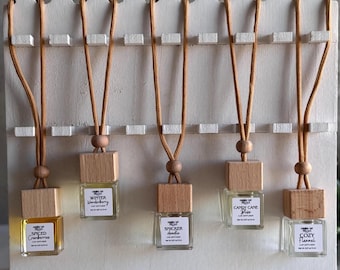 Car Diffuser Air Freshener (8ml) | Long Lasting Fragrance | Hanging Car Aroma | Scent Diffuser