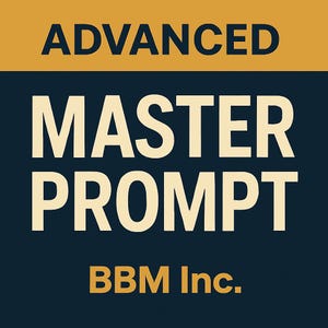 Advanced Master Prompt