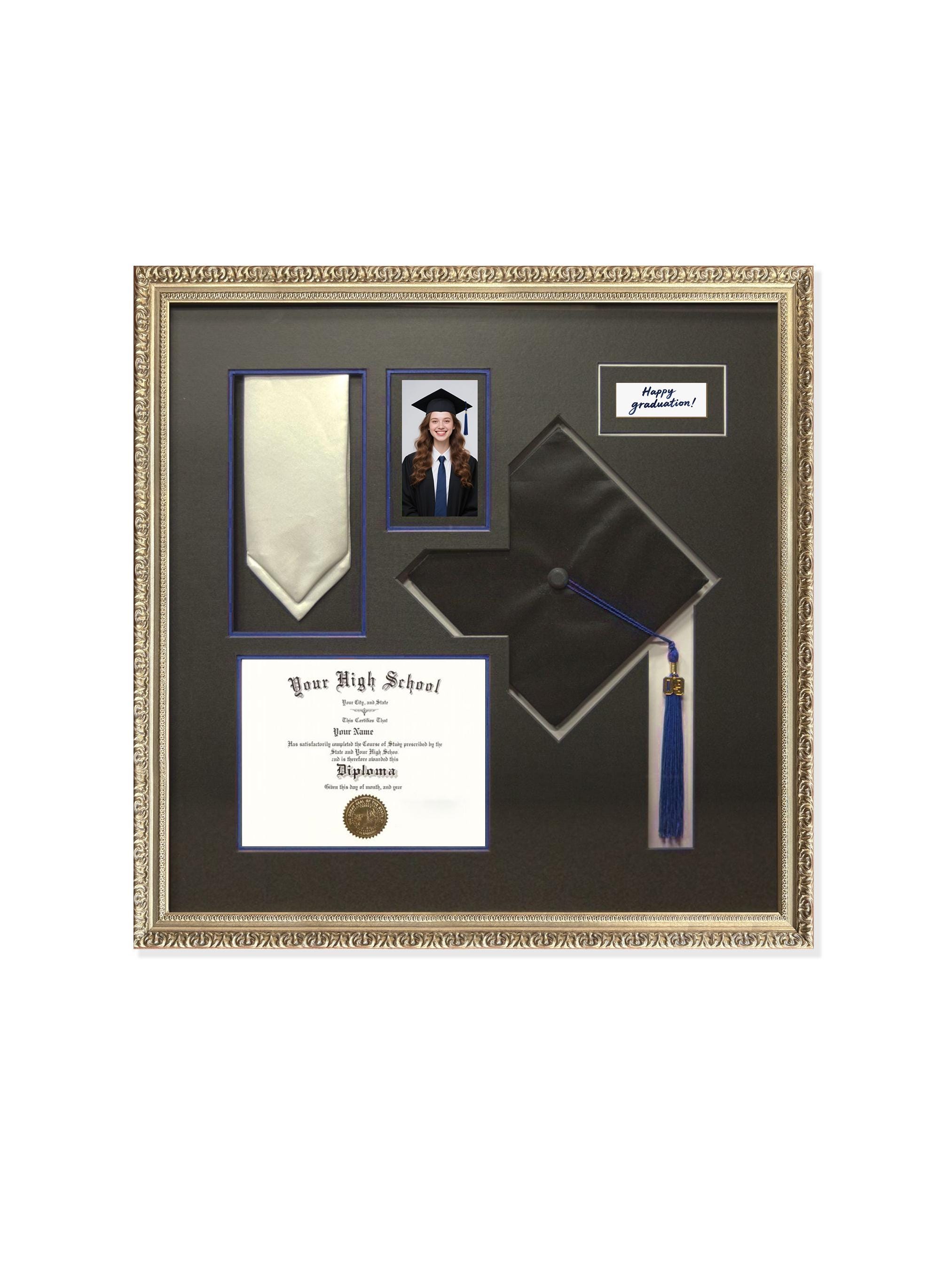 Graduation Frame, Diploma Display, Tassel Frame, Degree Frame ...