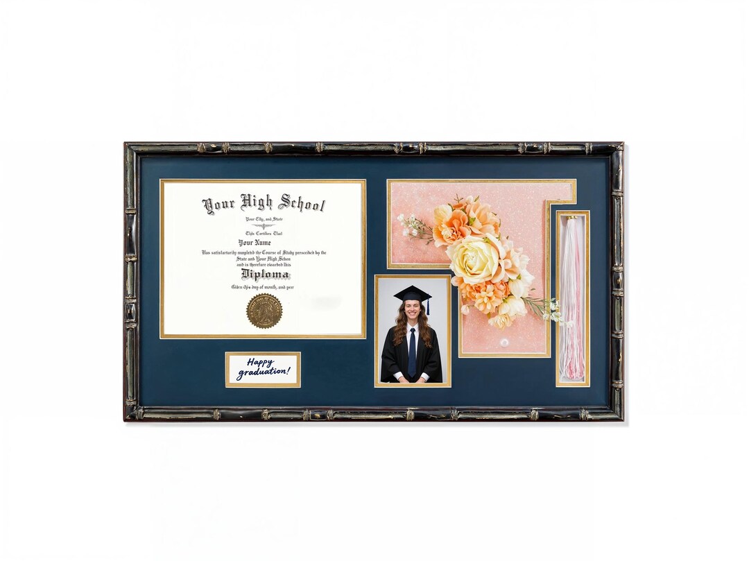 Diploma Frame, Graduation Keepsake, Graduation Tassel Display ...