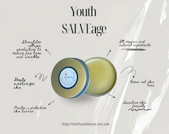 Bakuchiol Anti-Aging Face Salve | All Organic, Botanical Ingredients