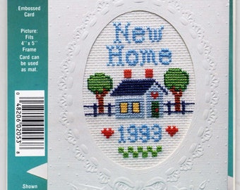 Stitchable New Home Greeting Card Kit by Needle Magic