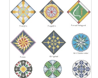 Sigils of the Elven Houses Patches