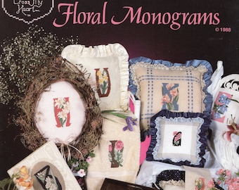 Floral Monograms by Cross My Heart