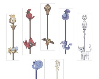 Palisman Cross Stitch Bookmark Pattern (PDF Pattern)