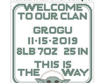 Mandalorian Baby Sampler