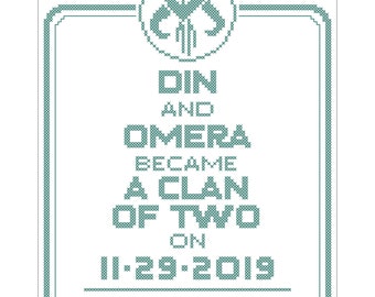 Mandalorian Wedding Sampler