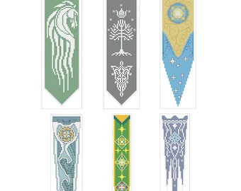 Banners of Middle Earth Bookmarks
