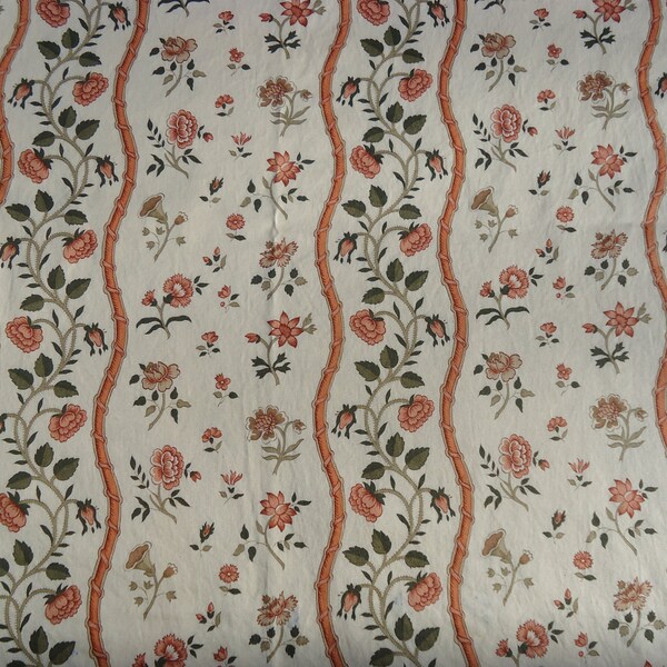 SALE- Country Floral Fabric Length