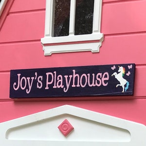 Treehouse Sign, Playroom, Clubhouse, Fort, Personalized Custom for Kids Animal Themed, Fairy, Pirate, Ships etc. image 1