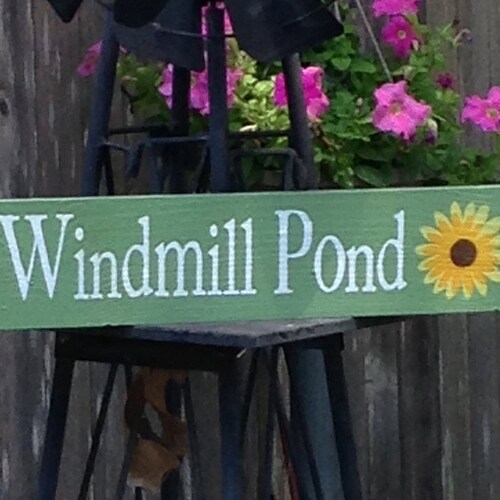 Custom Garden Sign Personalized a Wooden Outdoor Sign Great Etsy