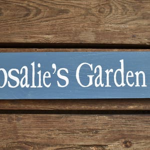 Personalized Garden Sign Custom Colors and Design Mother's Day Gift image 5