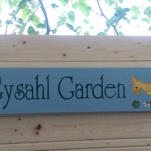 Personalized Garden Sign Custom Colors and Design Mother's Day Gift image 8
