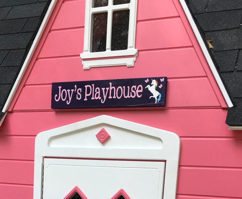 Treehouse Sign, Playroom, Clubhouse, Fort, Personalized Custom for Kids Animal Themed, Fairy, Pirate, Ships etc. image 1