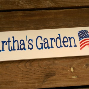 Personalized Garden Sign Custom Colors and Design Mother's Day Gift image 7