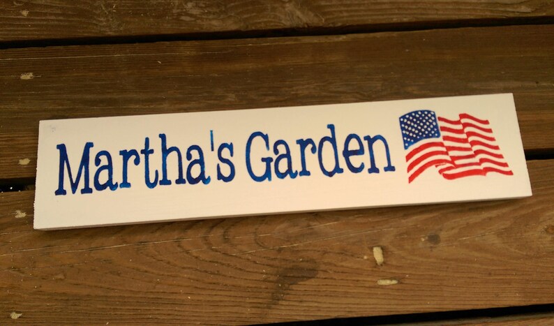 Personalized Garden Sign Custom Colors and Design Mother's Day Gift image 7