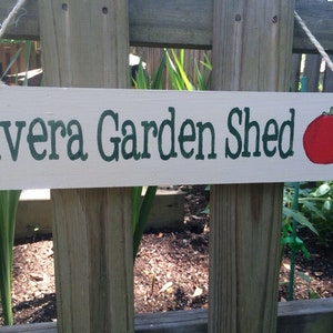 Custom Name Garden Sign Wooden Personalized Garden Decor Gift for Grandma Teacher Appreciation image 6