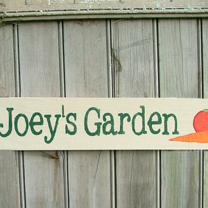 Personalized Garden Sign Custom Colors and Design Mother's Day Gift image 2