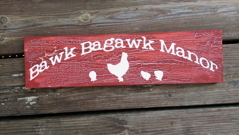 Outdoor Custom Coop Sign Personalized Farm Signage Pun With Chickens Eggs for Sale Barn Name image 8