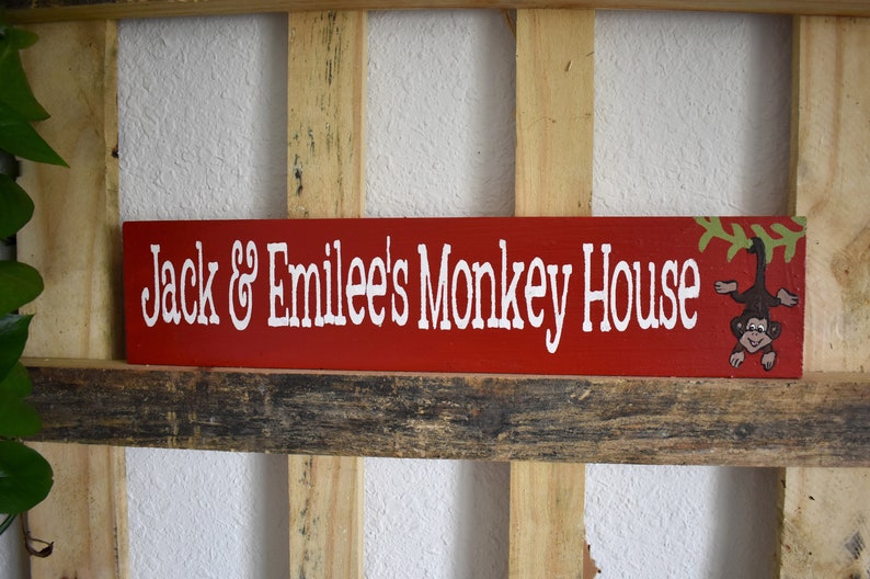 Treehouse Sign, Playroom, Clubhouse, Fort, Personalized Custom for Kids Animal Themed, Fairy, Pirate, Ships etc. image 7